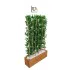 Ahşap Saksılı Yapay Bambu