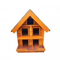 Ahşap Kedi Evi 5'li Ahşap Kedi Evi 5'li