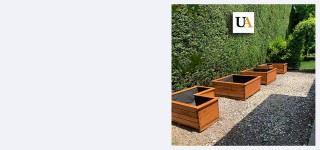 Kertme Ahşap Saksı