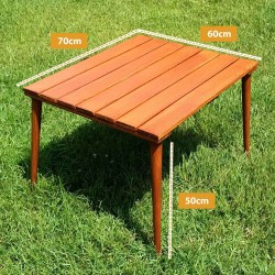 Wooden Camping Table