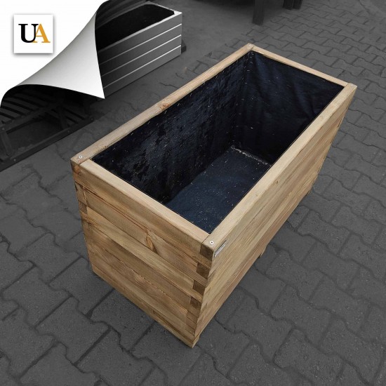 Notching Wooden Flowerpot Notching Wooden Flowerpot